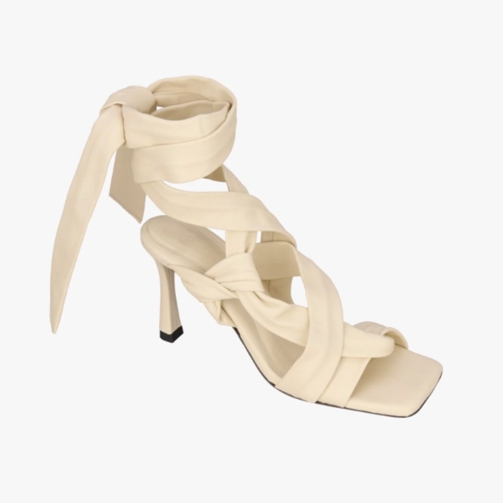 Zara Lace Up Leather Sandals (Limited Edition)